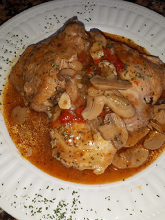 Una foto de Pollo guisado