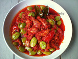 Cumi asin balado pete