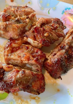 รูปของ ซี่โครงหมู อบ