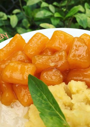 Hình của món Chè khoai dẻo.
