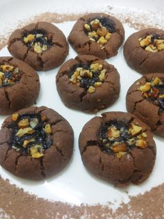 ન્યુટેલા કોકો કુકીઝ (Nutella coco cookies recipe in Gujarati) રેસીપી મુખ્ય ફોટો