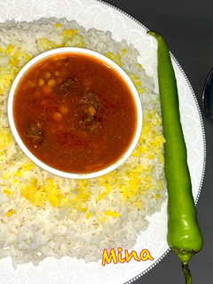 عکسی از دستور خورشت قیمه