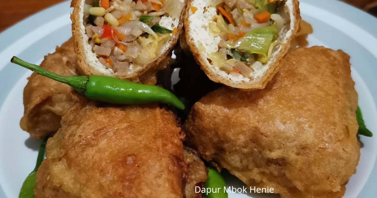 Resep Tahu Isi Sayur Oleh Henie Wied Cookpad