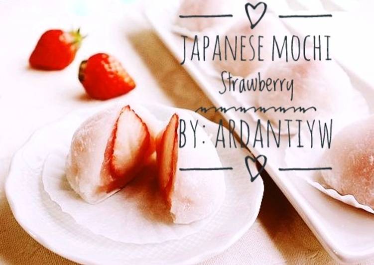 Japanese Mochi Strawberry
