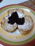 French Toast with Easy Blueberry Compote