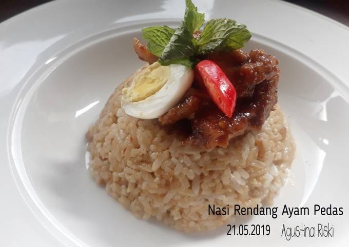 Rendang Ayam Pedas Praktis