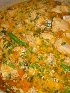 A picture of Curd chicken curry.