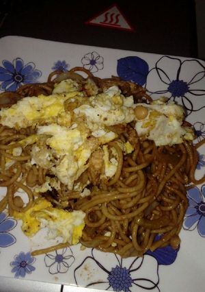 Una foto de Fideos estilo chino !