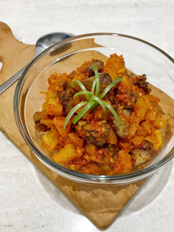 Cara Membuat Sambal Goreng Ati kentang Murah