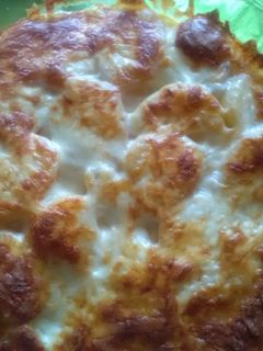Sajtkrémes rakott burgonya recept fotója