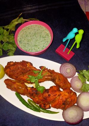 তন্দুরি চিকেন (Tanduri chicken recipe in Bengali) রেসিপির প্রধান ছবি