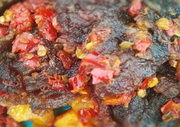 Cara Gampang Membuat Dendeng Balado Sederhana enak  Dan tahan lama, Bisa Manjain Lidah
