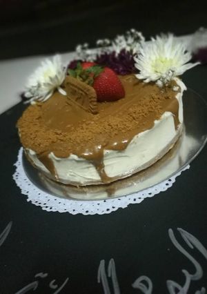 صورة لوصفة شيز كيك اللوتس