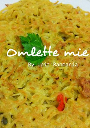 Foto resep Omlette Mie