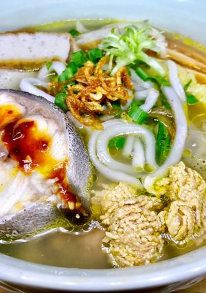 Hình của món Bánh canh cá sứa Nha Trang (bột gạo).