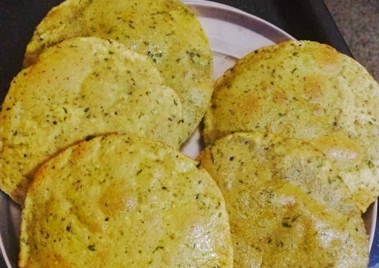 Easiest Way to Make Quick Methi poori