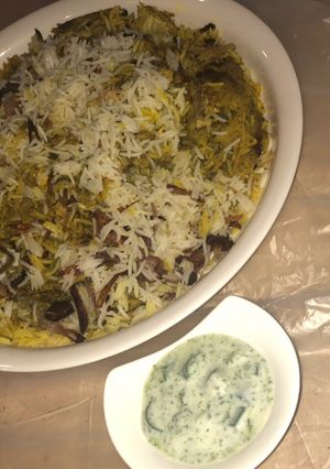 صورة لوصفة برياني 🍚