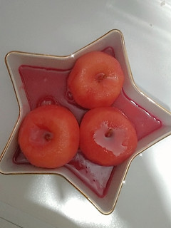 عکسی از دستور کمپوت سیب ژله ای 😋