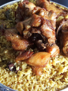 Foto resep Nasi biryani ayam dengan beras pulen biasa dan acar cabe