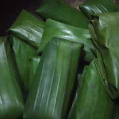 A picture of Lontong mie.