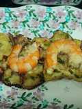 Seafood and Shrimp Omelet
