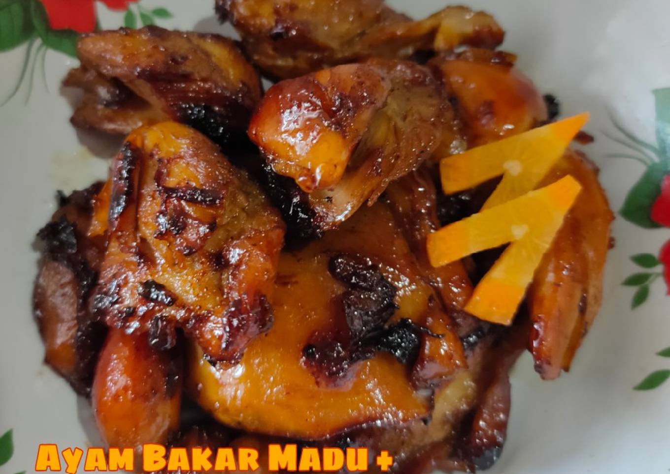 Ayam bakar madu + kurma sari || utama