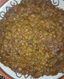 Brown beans porridge