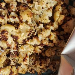 A picture of Oven Roasted Garlic Cauliflower.