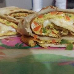 A picture of Egg Tortilla Wrap.