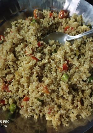 A picture of Quinoa upma.