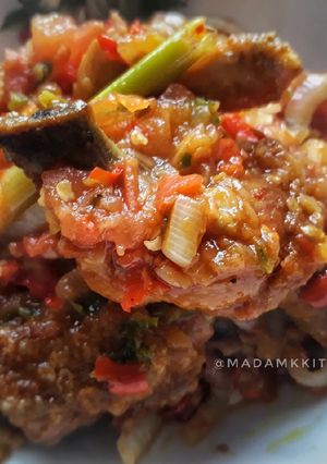 Gambar Ayam Goreng Sambal Berapi