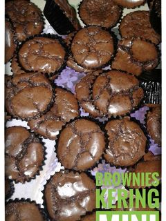 Foto resep Brownies kering mini