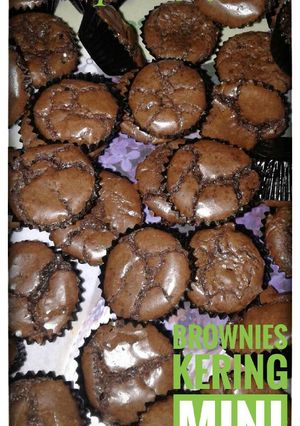 Foto resep Brownies kering mini