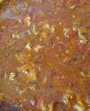 Salsa de tomates con atun y anchoas