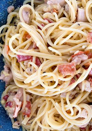 Una foto de Variante de carbonara
