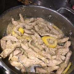 A picture of Easy Lemon Pork Strips.