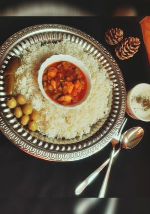 عکسی از دستور خورشت لوبیاسبز فوری