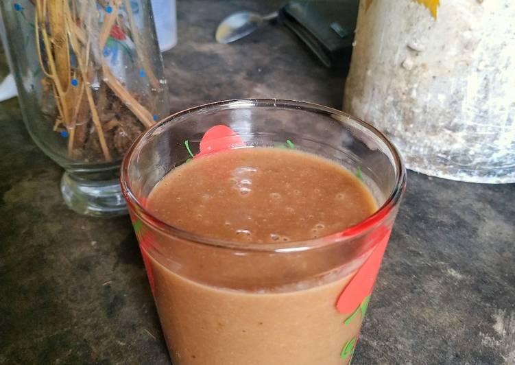 Milo banana smoothie