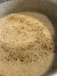 Una foto de Crema rápida de patata y champiñones portobello