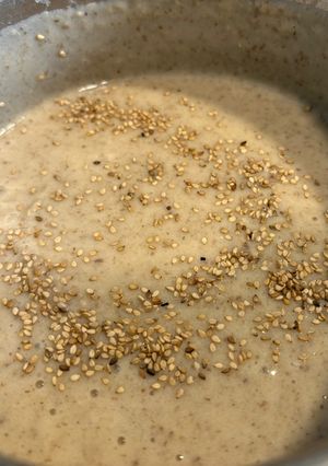 Una foto de Crema rápida de patata y champiñones portobello