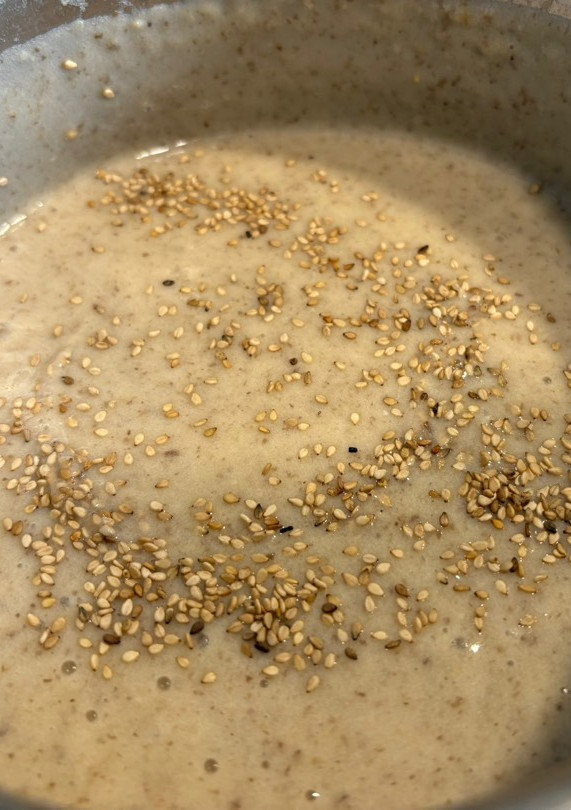 Una foto de Crema rápida de patata y champiñones portobello
