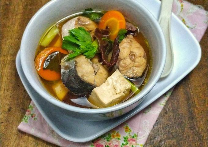 Sop Ikan ala Resto Jepang