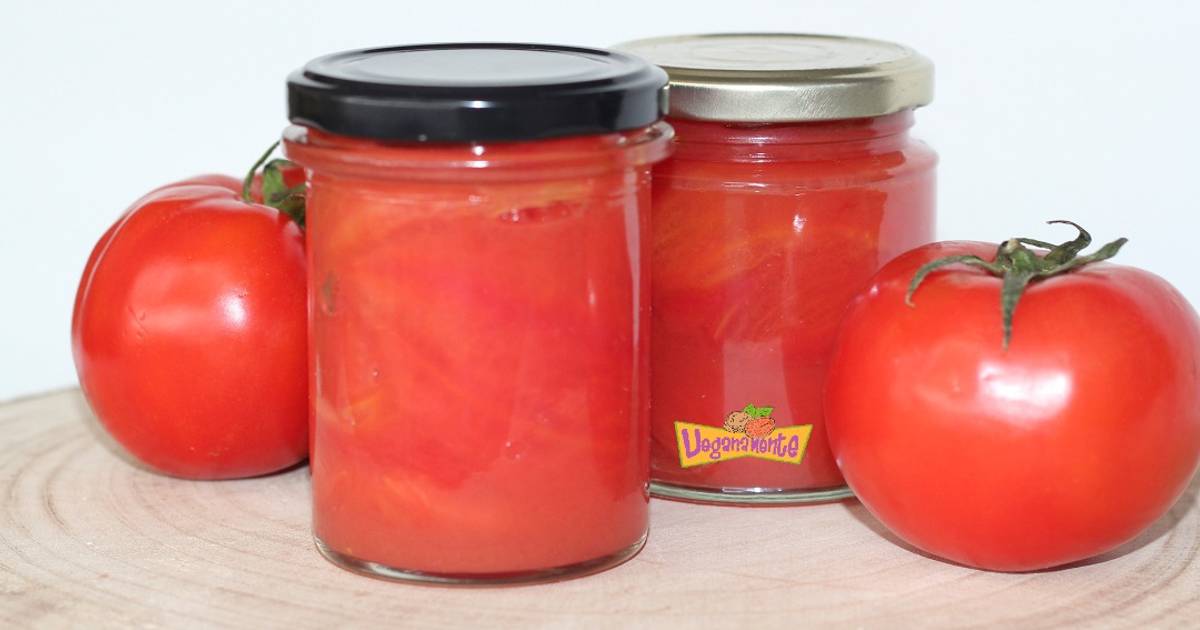 Cómo hacer conserva de tomate natural