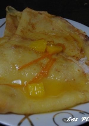 Une photo de Crêpes suzettes