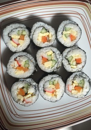 Foto resep Kimbap korea (easy&tasty)