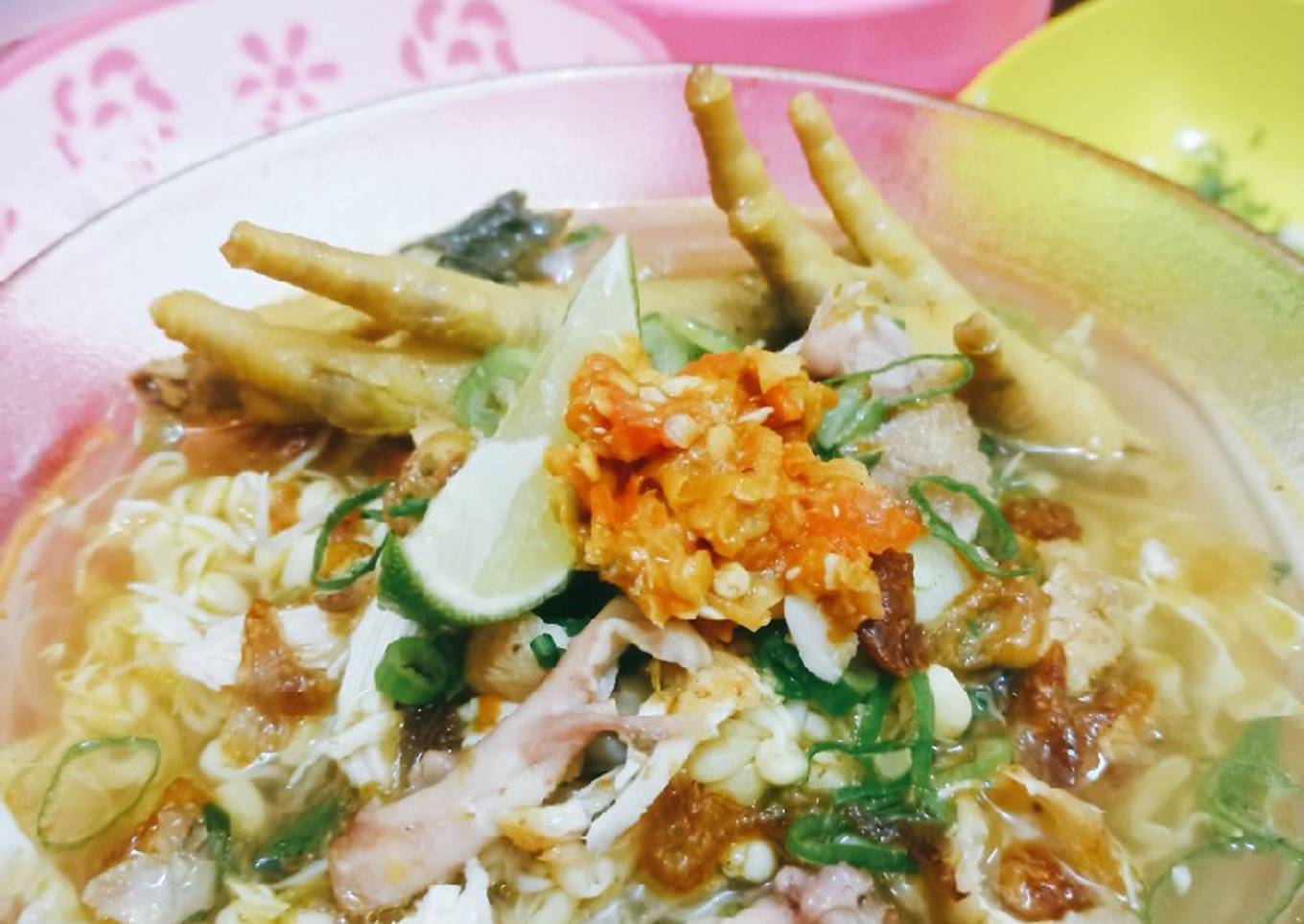 Soto Kuning Ceker