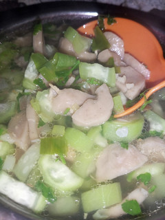 Foto resep Sup oyong dan bakso