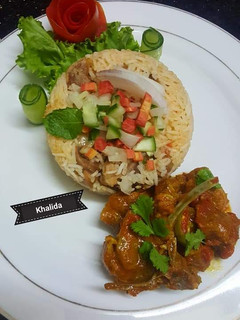 A picture of Mutton pulao.