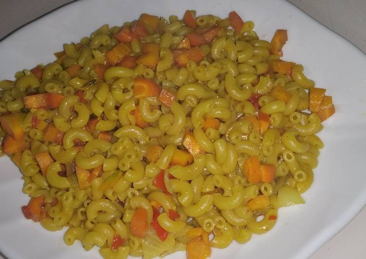Recipe of Super Quick Carrot macaroni