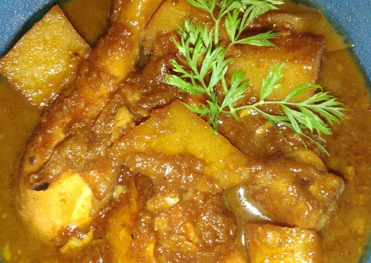 Resep @MANTAP Semur ayam kentang (real SnK) masakan sehari hari